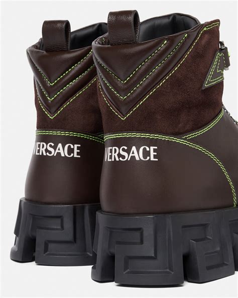 versace greca boots.